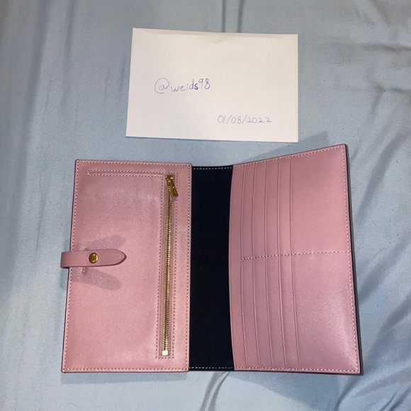 Celine Bicolor Long Strap Wallet - Picture 3 of 5